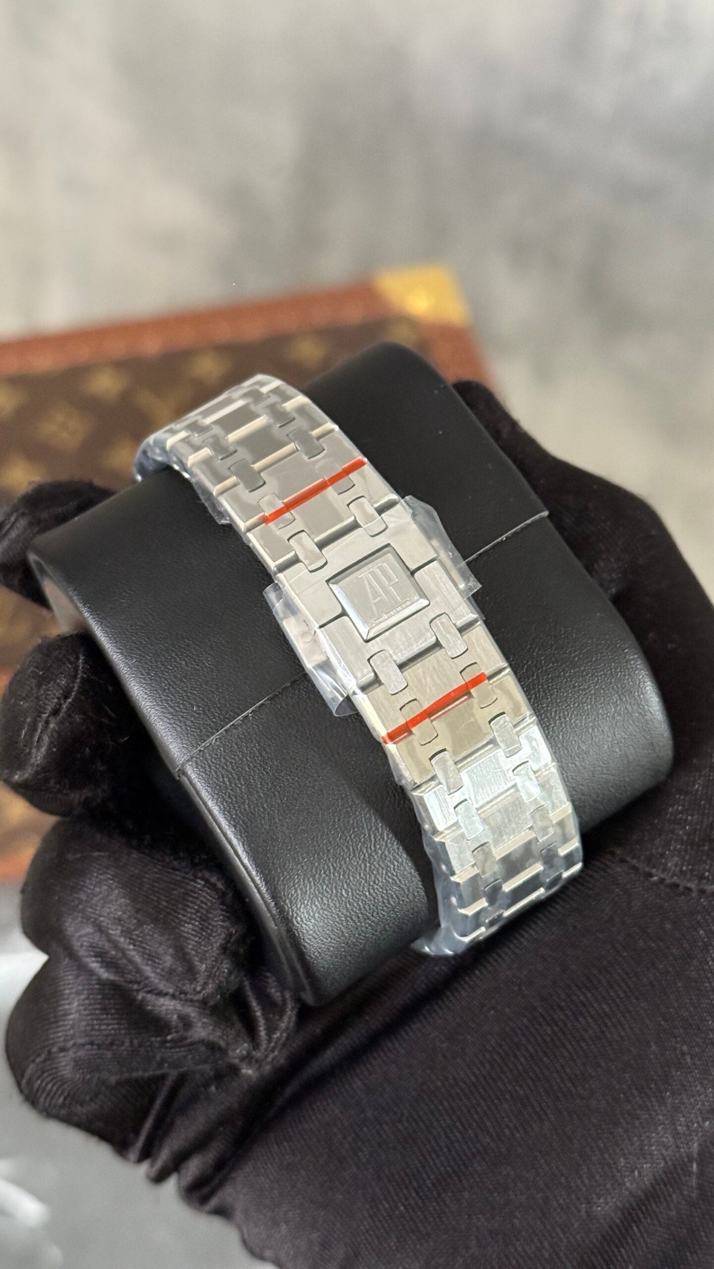 AP ROYAL OAK CRONÓGRAFO (PLATA/NEGRO)