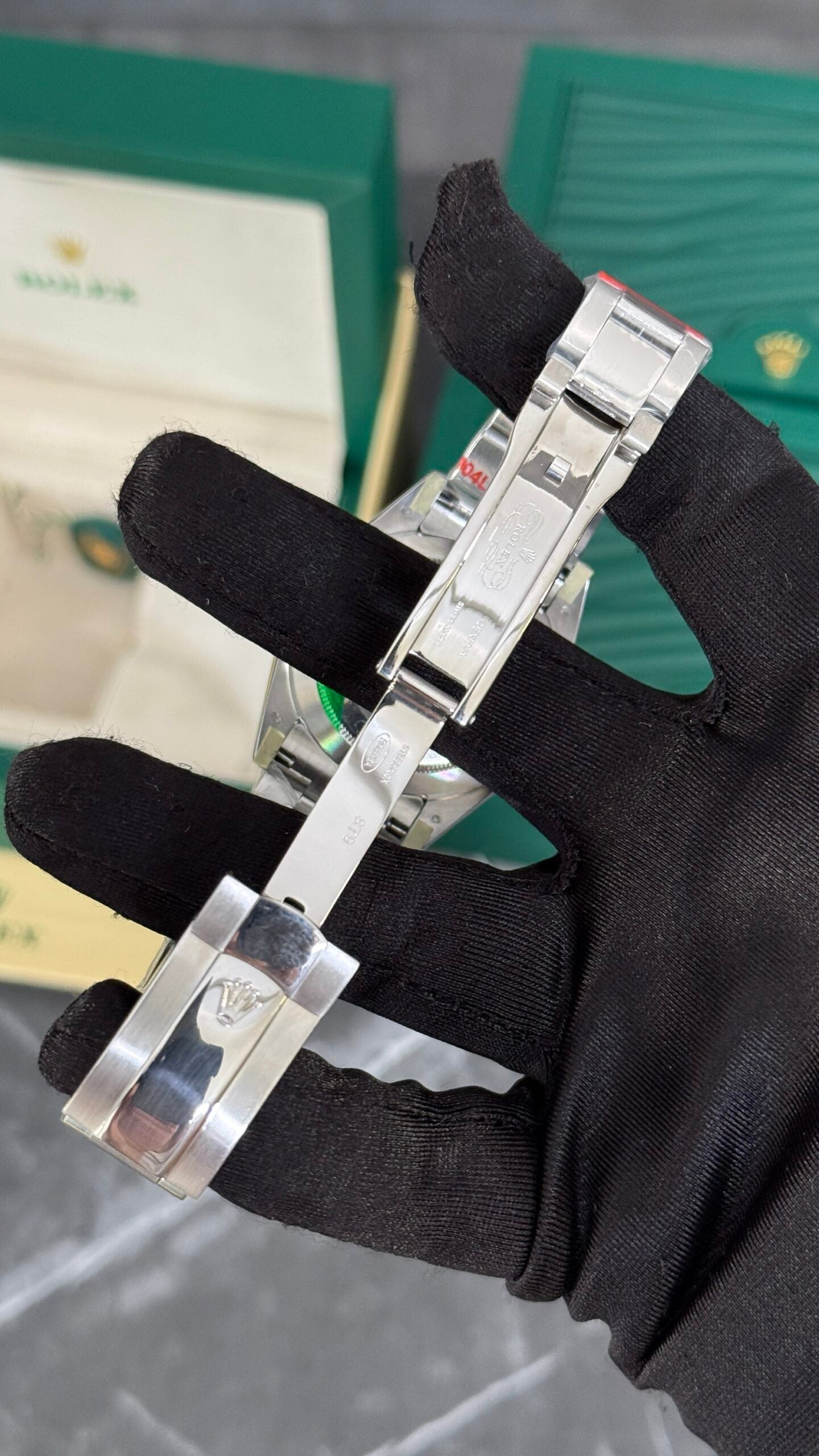 RLX DATEJUST (PLATA/BLANCO-ROMANO)