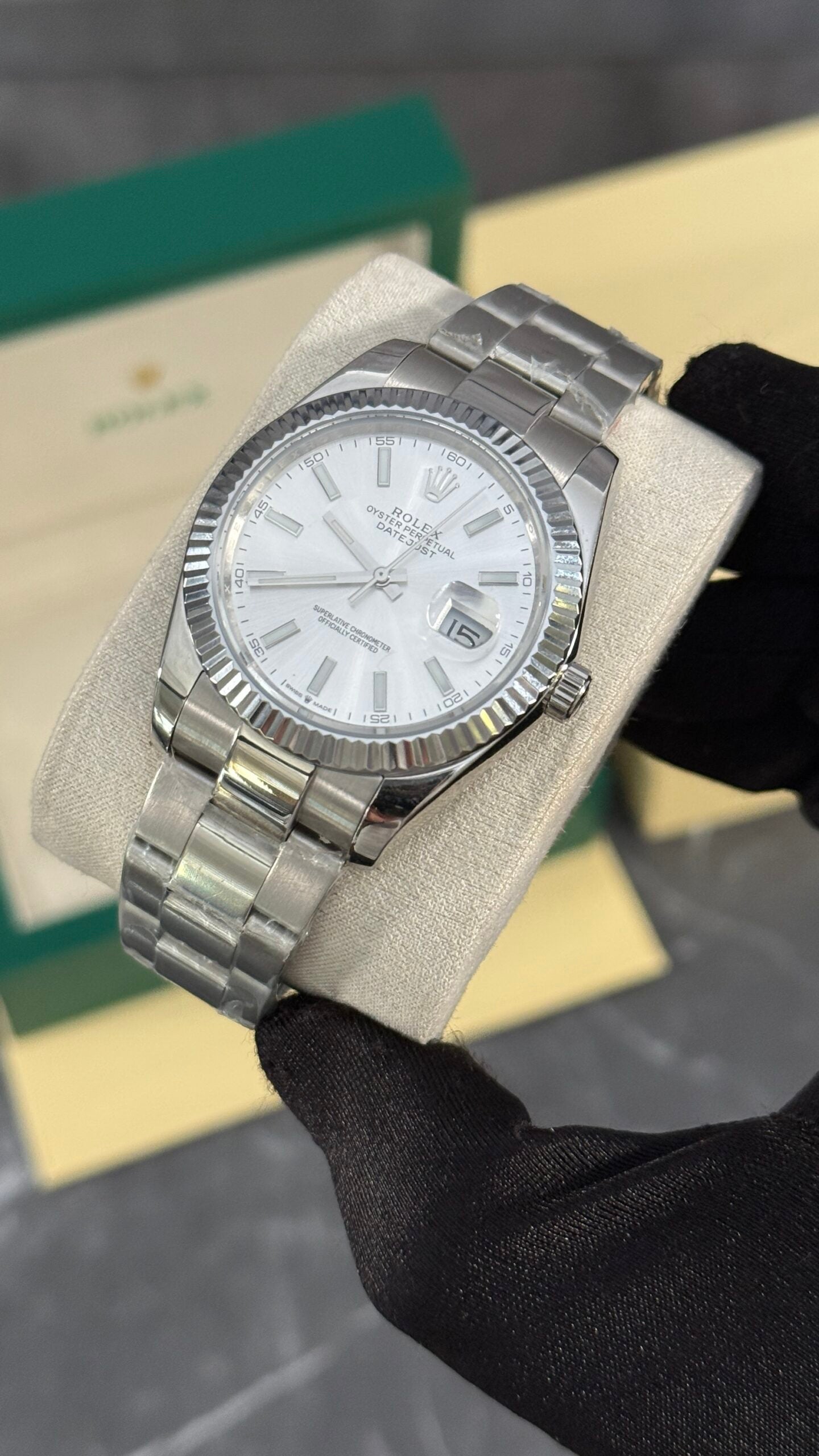 RLX DATEJUST (PLATA/PLATA)