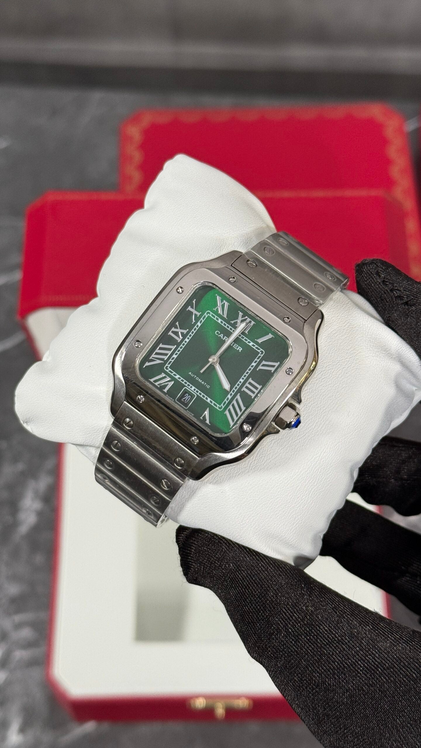 CRT SANTOS (PLATA/VERDE)