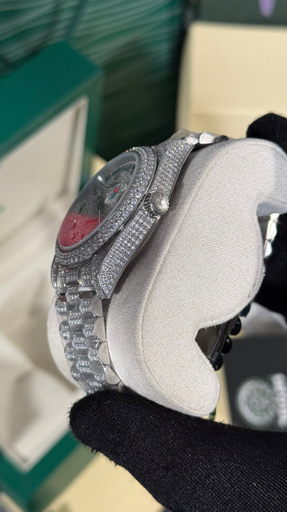 RLX DAY-DATE (FULL DIAMANTES) CL0N