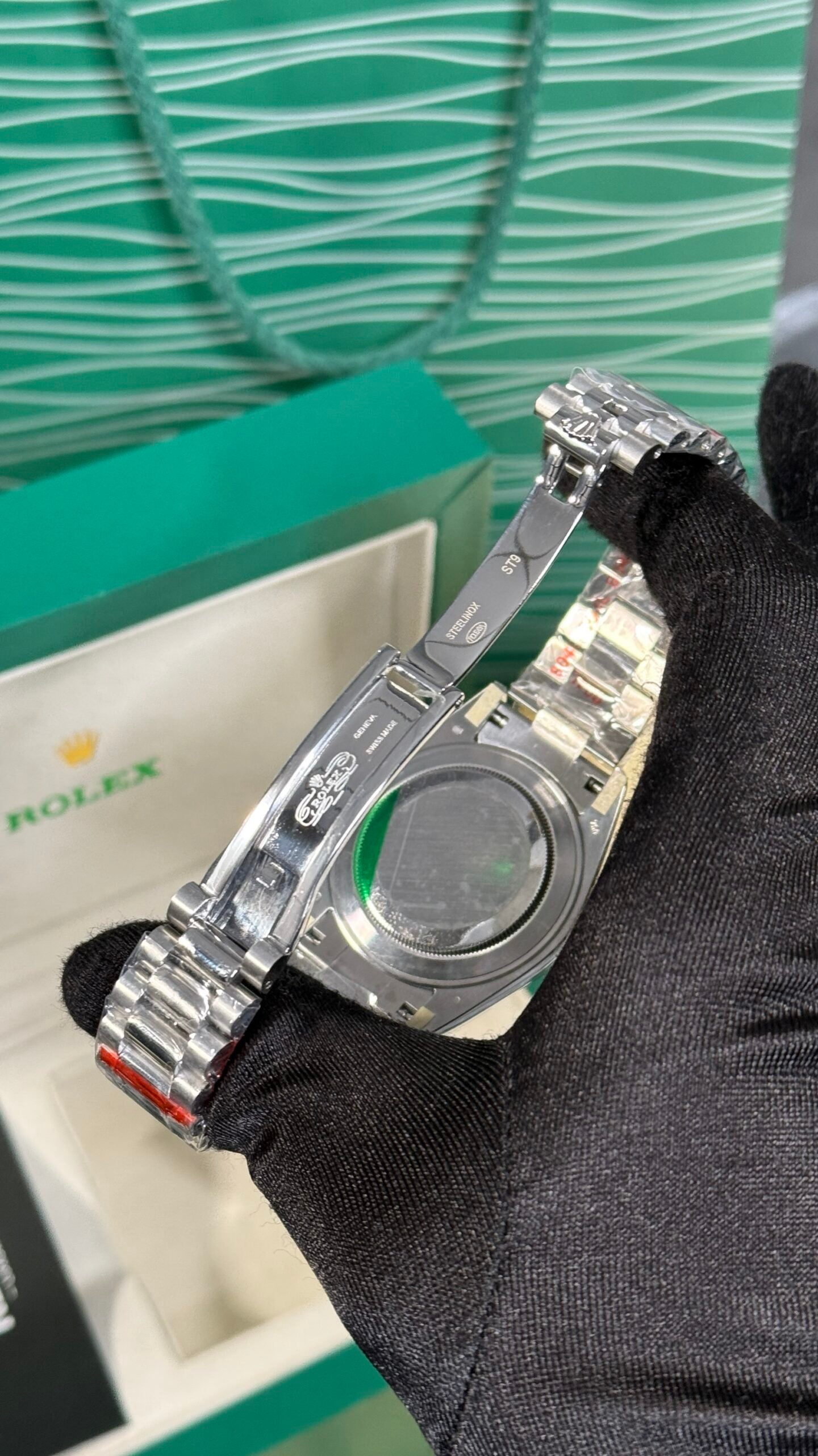 RLX DAY-DATE (PLATA/BLANCO-ROMANO)