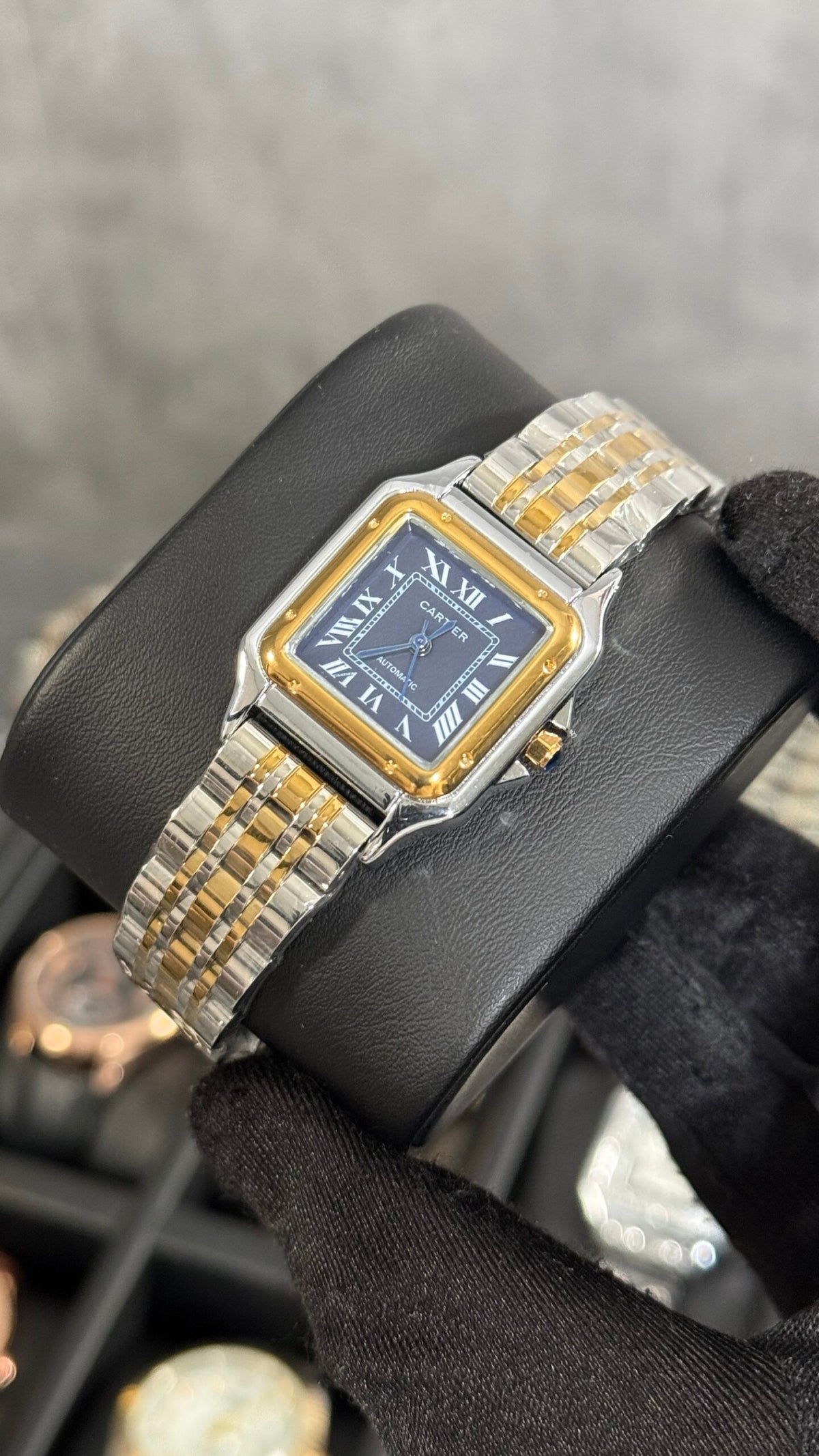 CRT BICOLOR ORO / AZUL