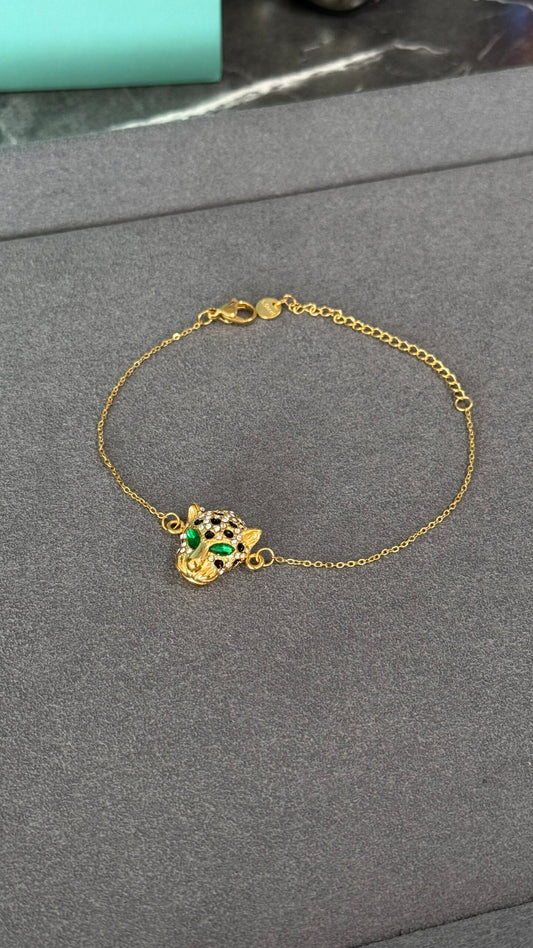 PULSERA GUEPARDO ORO
