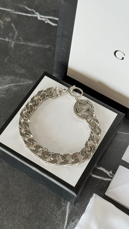 PULSERA GC PLATA VIKINGS