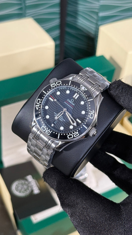 OMG SEAMASTER (PLATA/NEGRO)