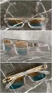 LV TRANSPARENTE AZUL/ NARANJA