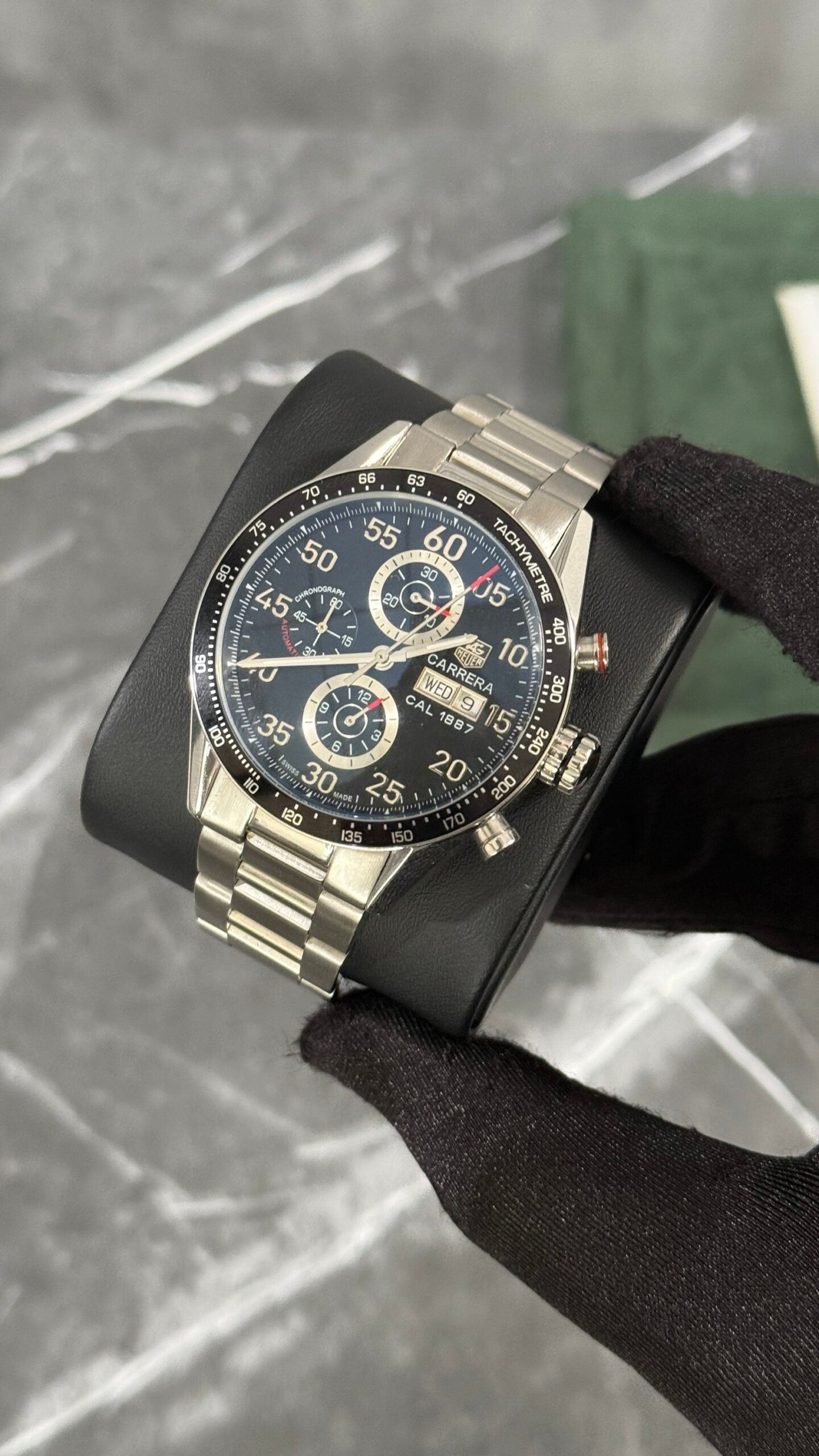 TH CARRERA 1887 (PLATA/NEGRO)