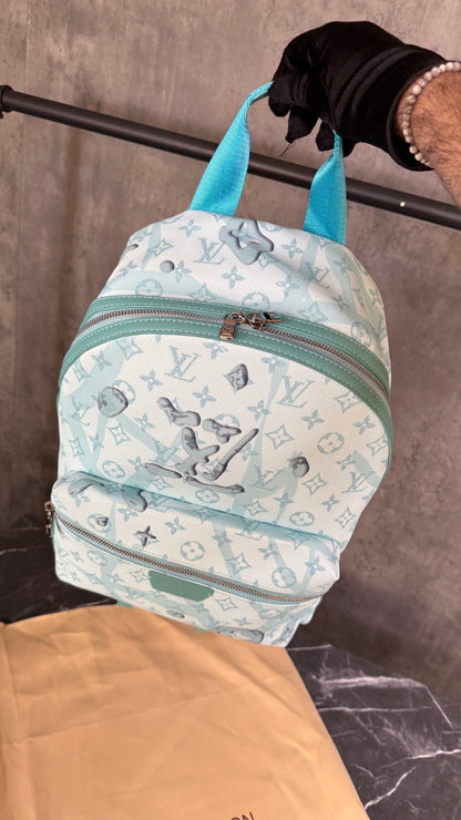 MOCHILA LV AZUL