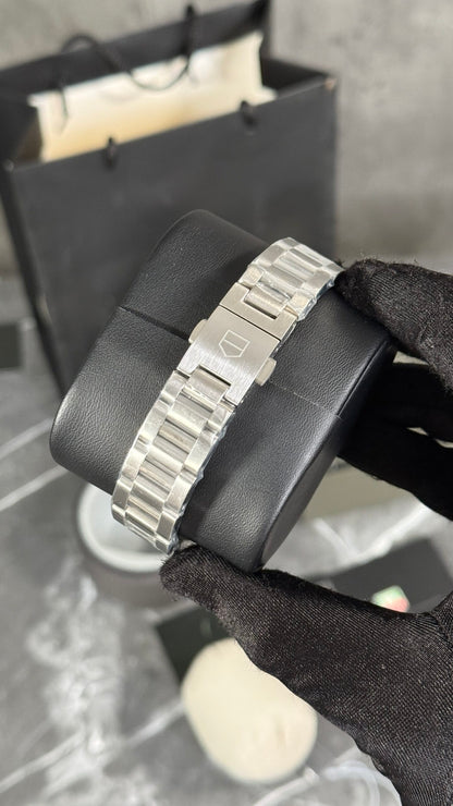 TH CARRERA 36MM (PLATA/VERDE)
