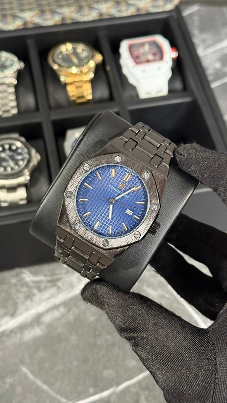 AP NEGRO / AZUL.  ESF ORO