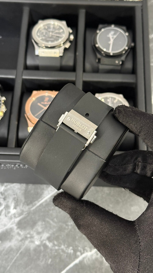 HBLT CLASSIC FUSION CHRONOGRAPH (PLATA/NEGRO)