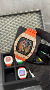 RM NARANJA BRONCE BRILLANTES TIGER