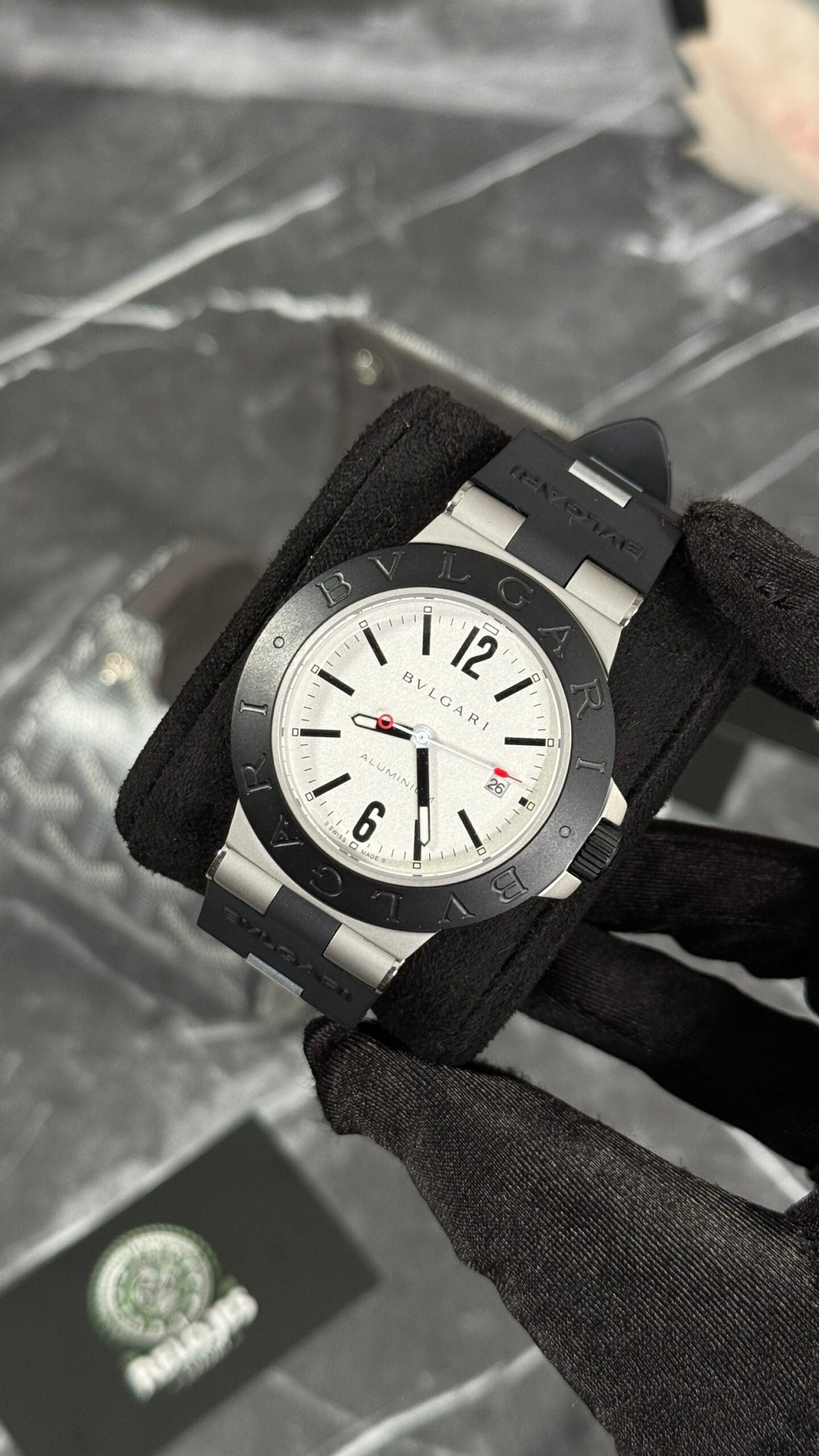 BVLGR ALUMINIUM (NEGRO/BLANCO)