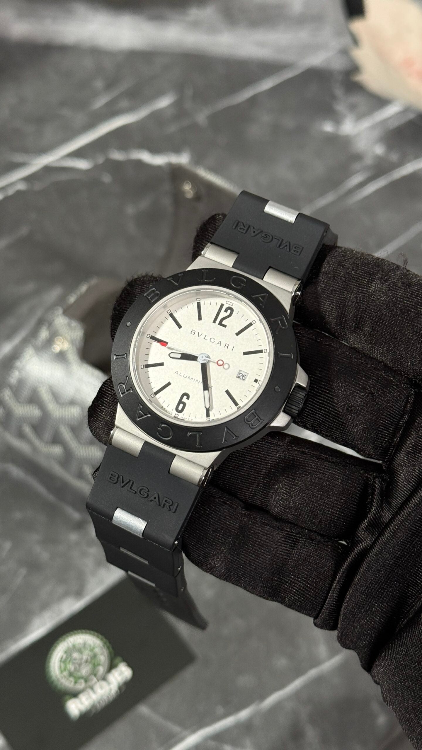 BVLGR ALUMINIUM (NEGRO/BLANCO)