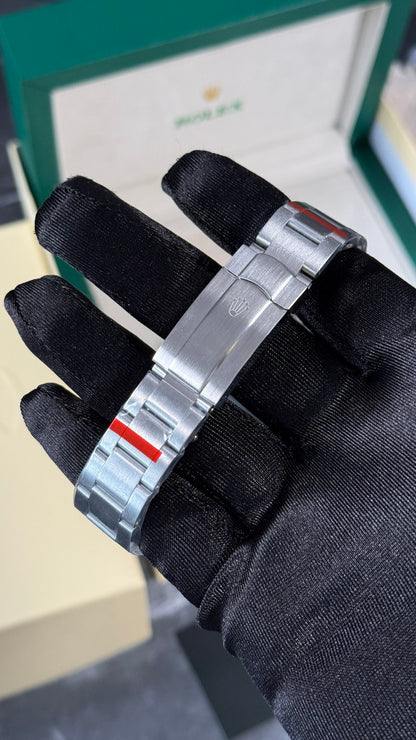 RLX OYSTER PERPETUAL (PLATA/PISTACHO)