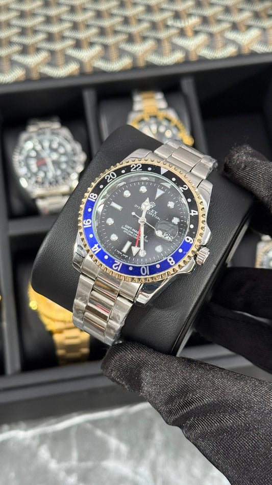 RLX GMT PLATA &amp; DORADO