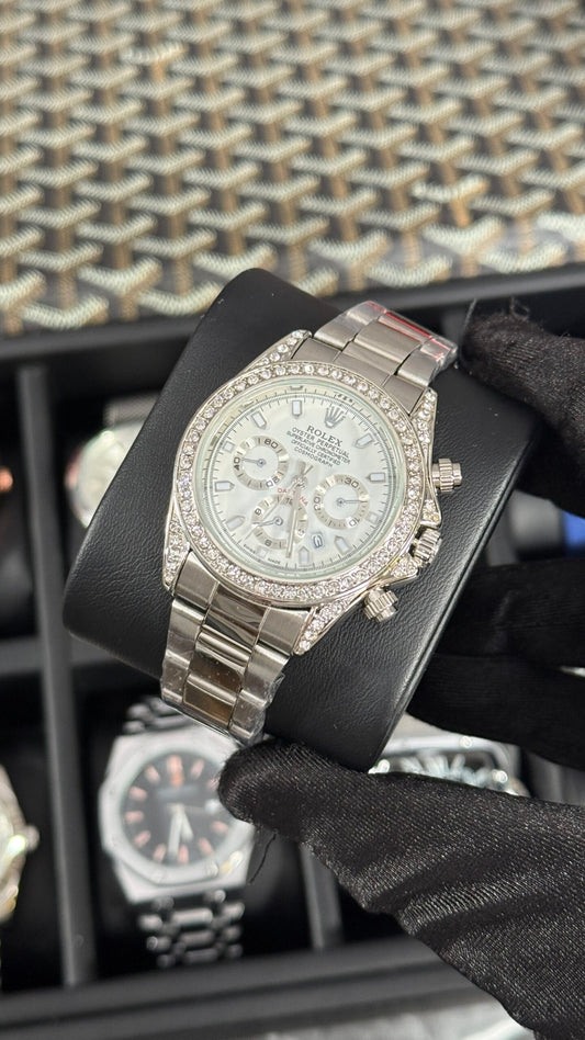 RLX DAYTONA DIAMANTES BLANCO