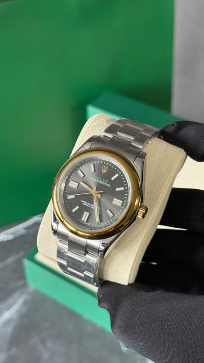 RLX OYSTER PERPETUAL (PLATA/ORO) 100 YEARS 41 mm