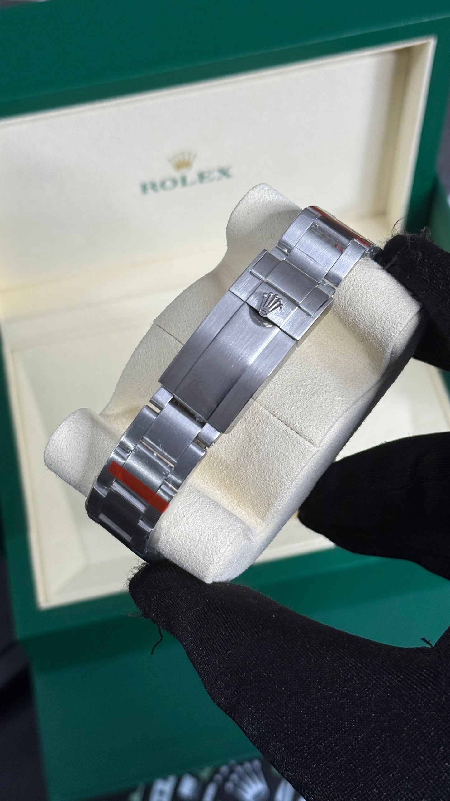 RLX SUBMARINER NO DATE (PLATA/NEGRO)