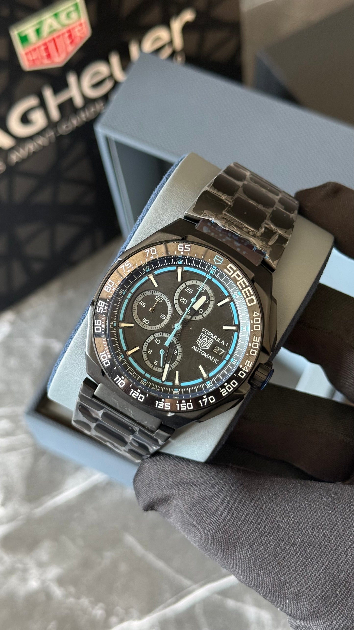 TH FORMULA 1 FULL NEGRO / BLUE 41mm