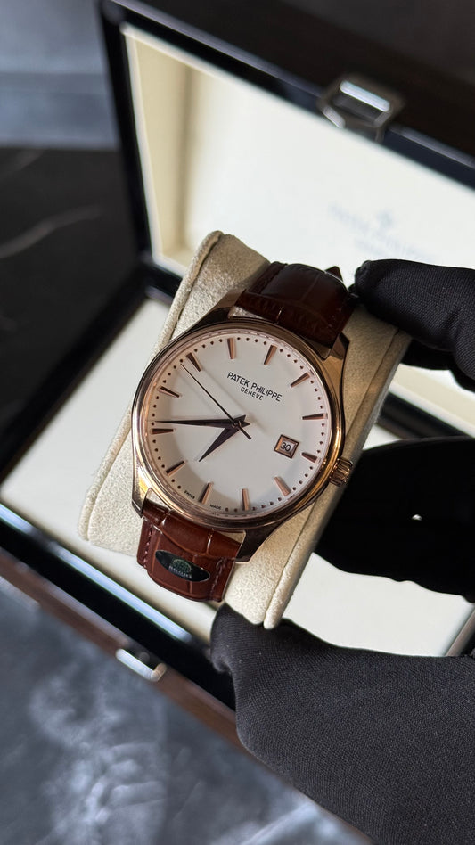 PTK (BLANCO) PIEL MARRÓN 40mm