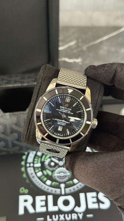 BRTLNG SUPER OCEAN NEGRO 46MM