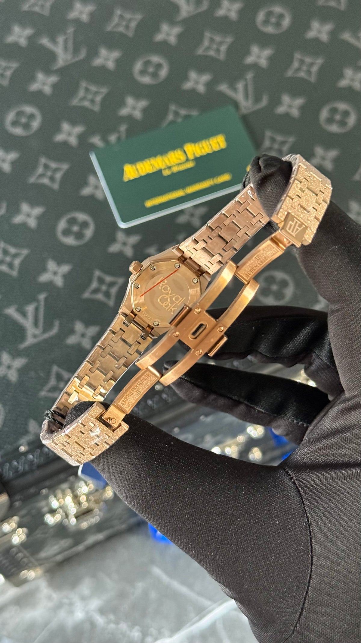 AP ROYAL OAK ORO ROSA 23mm