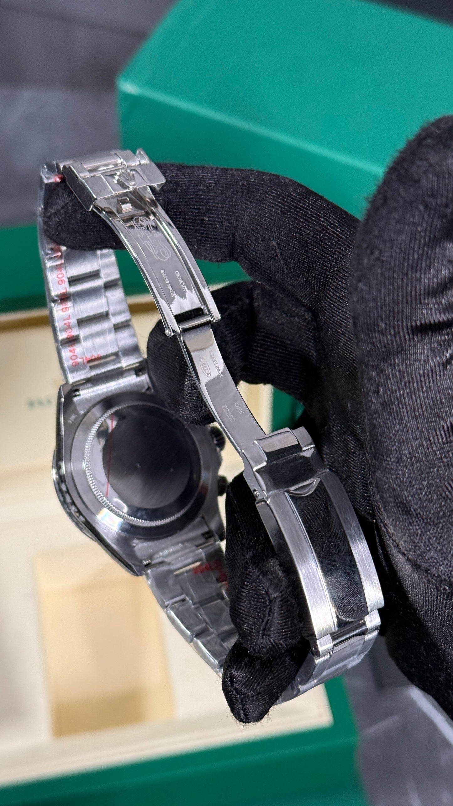 RLX DAYTONA RAINBOW (PLATA/DIAMANTES)