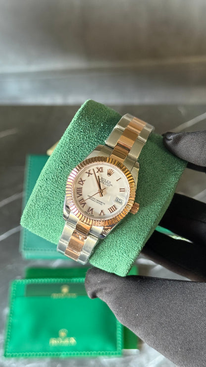 RLX DATEJUST RM (BICOLOR/ BLANCO) 31mm