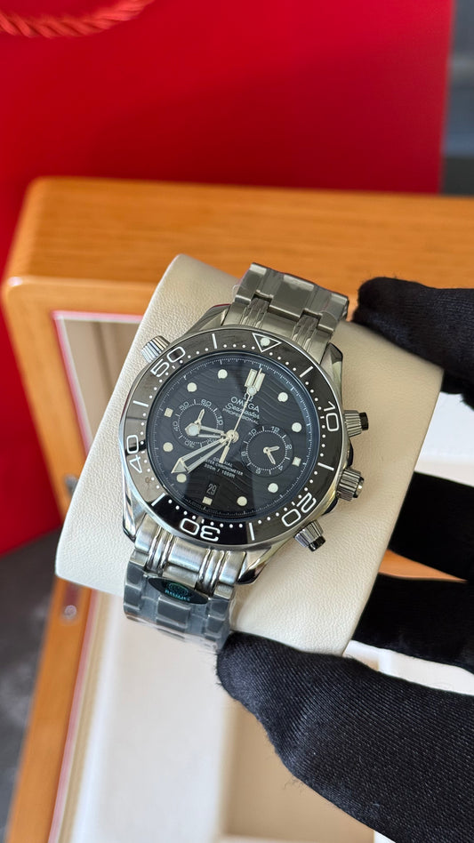 OMG SEAMASTER (NEGRO / PLATA)