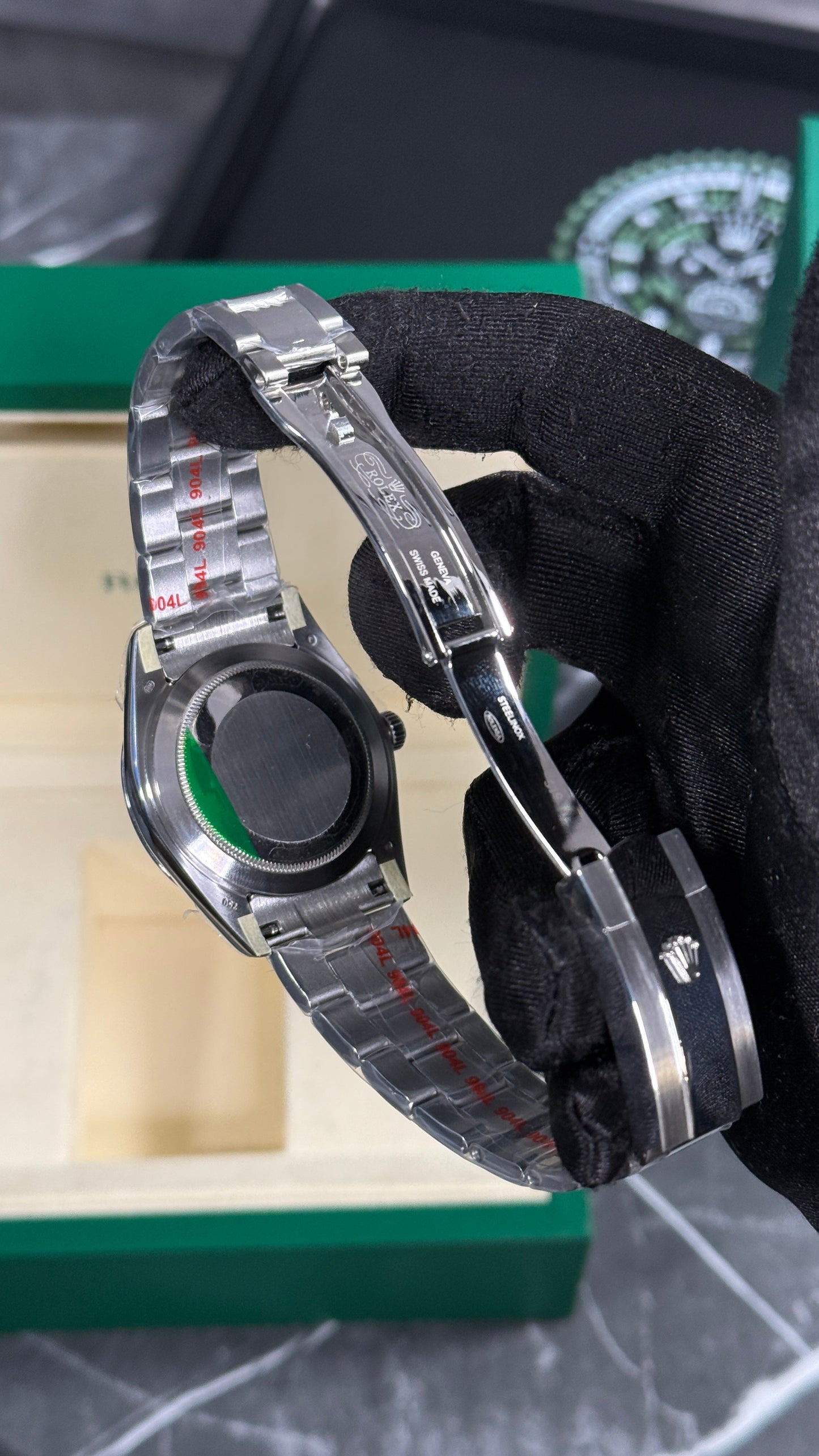 RLX DATEJUST (PLATA/BLANCO)