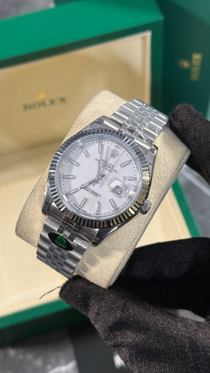 RLX DATEJUST JUBILEE (PLATA/BLANCO) 2020