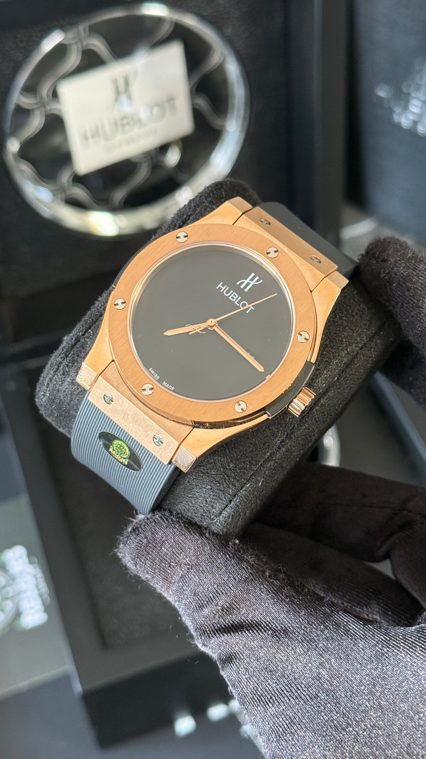 HBLT CLASSIC FUSIÓN (NEGRO/ORO ROSA)