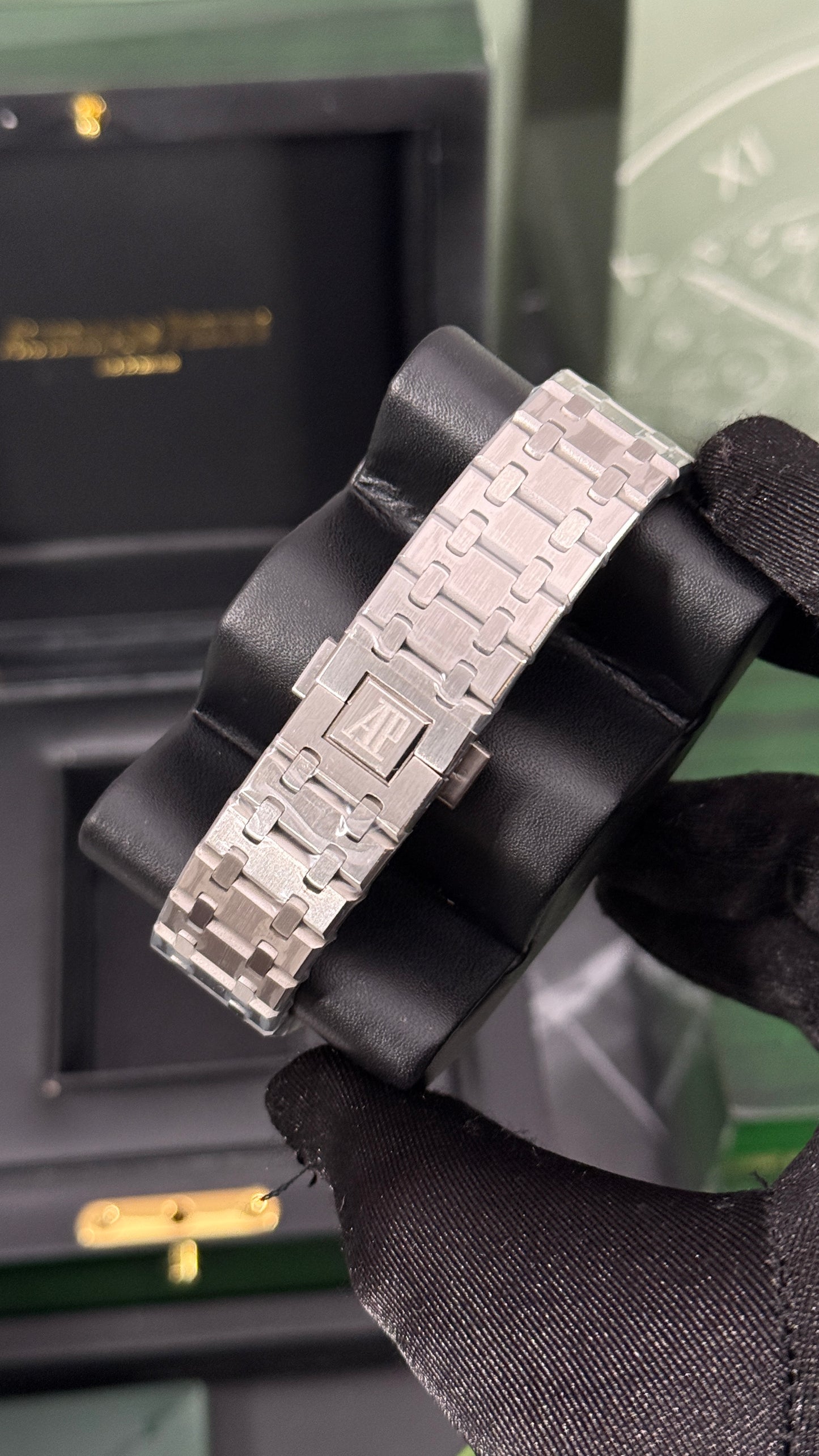 AP ROYAL OAK CRONÓGRAFO (PLATA/BLANCO)