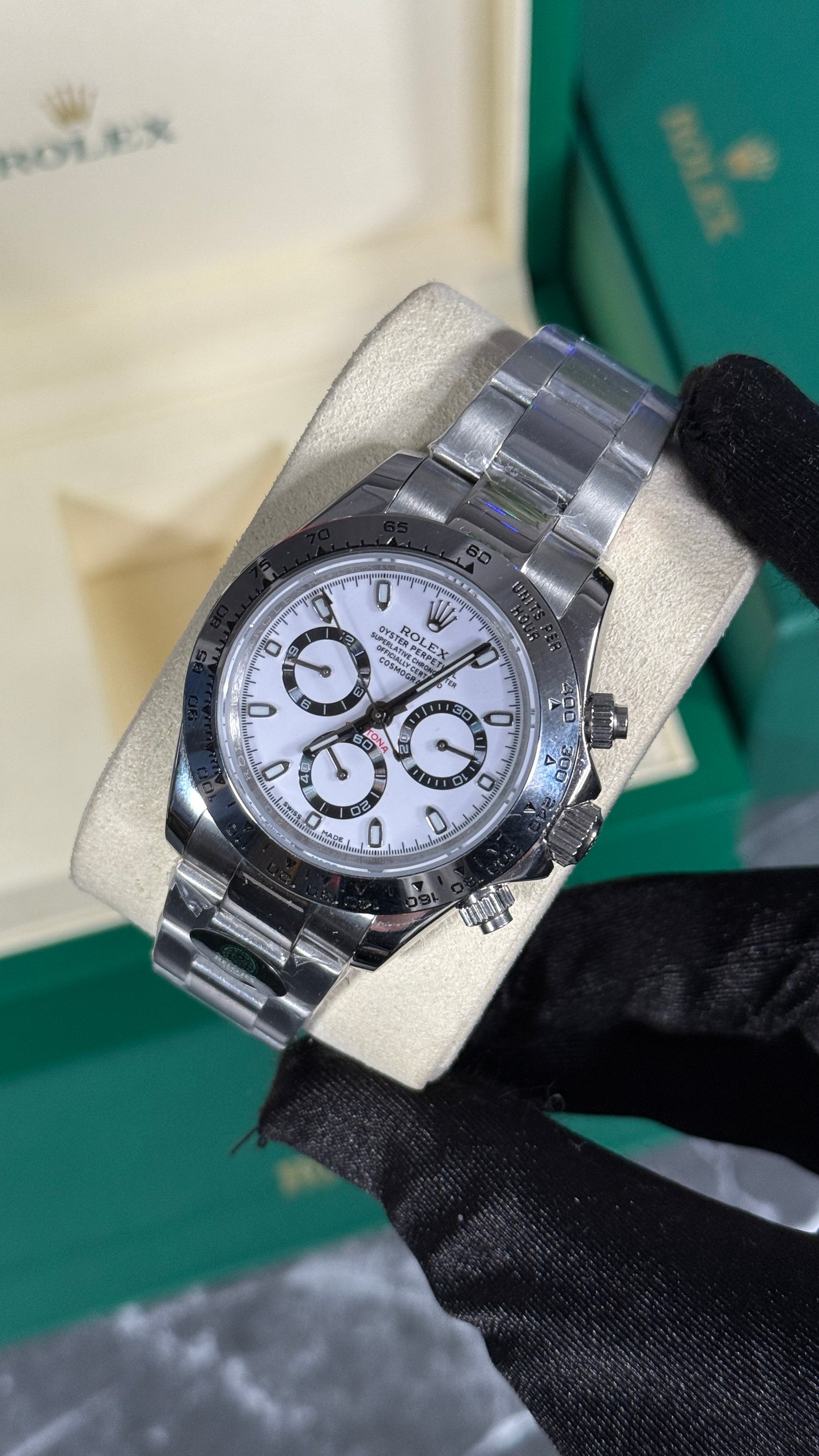 RLX DAYTONA (PLATA/BLANCO)