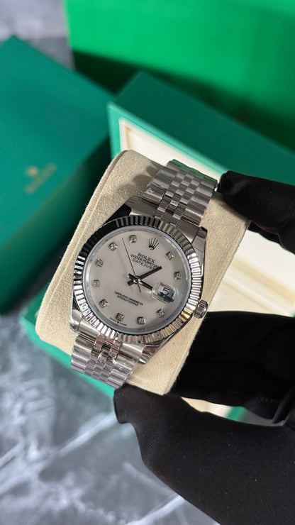 RLX DATEJUST JUBILEE (PLATA/PERLADO) 41mm