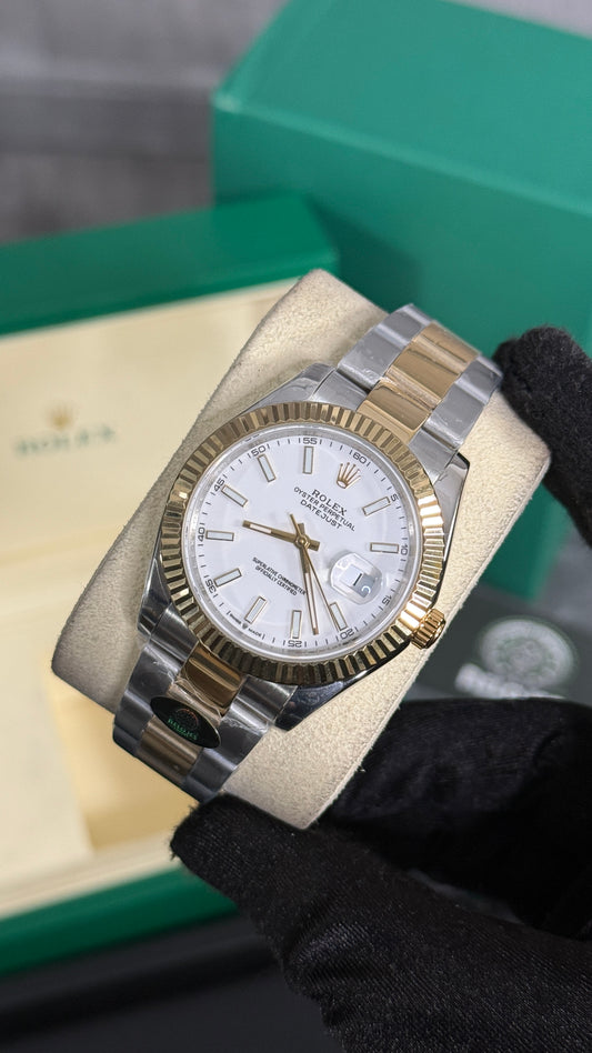 RLX DATEJUST (BICOLOR/BLANCO)