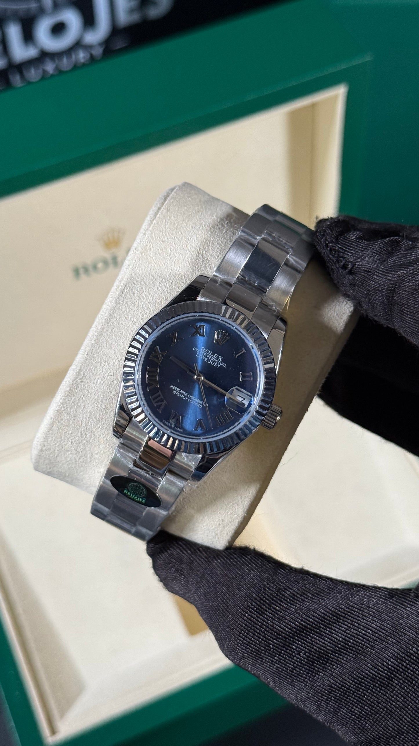 RLX DATEJUST AZUL 31MM  ll