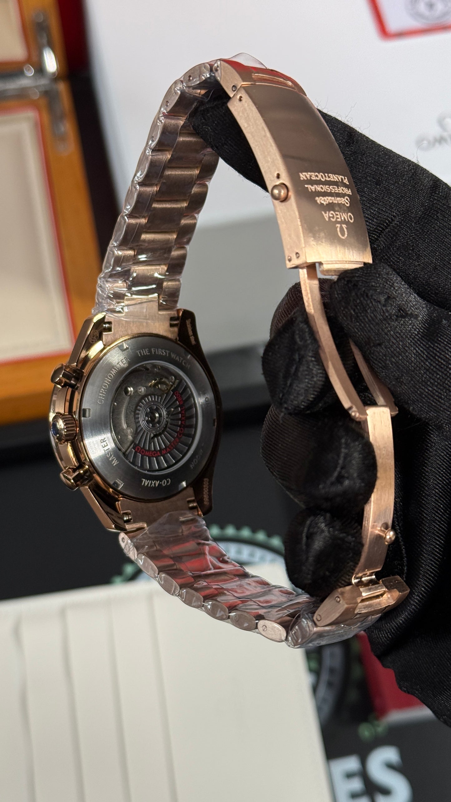 OMG SPEEDMASTER (FULL ORO ROSA) AUTOMÁTICO