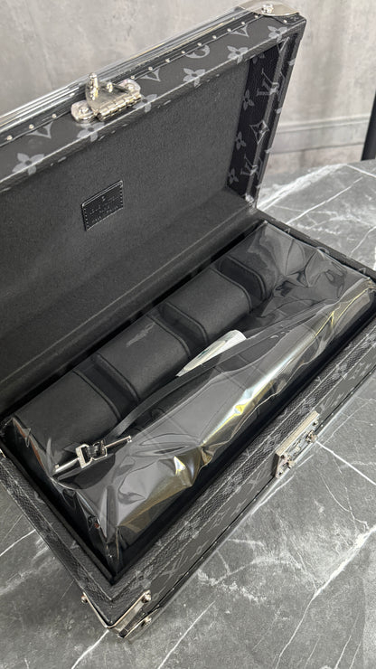 CAJA LV NEGRA X 8 RELOJES