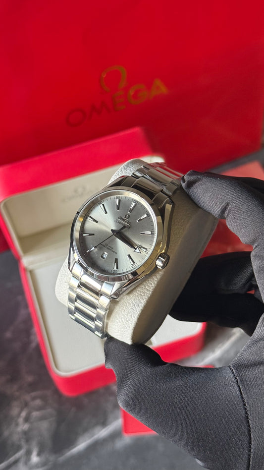 OMG AQUATERRA (FULL PLATA) 41mm