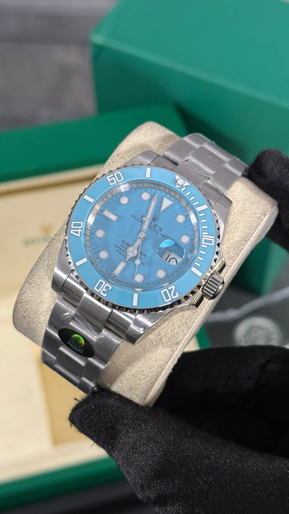 RLX SUBMARINER (PLATA/AZUL)V2