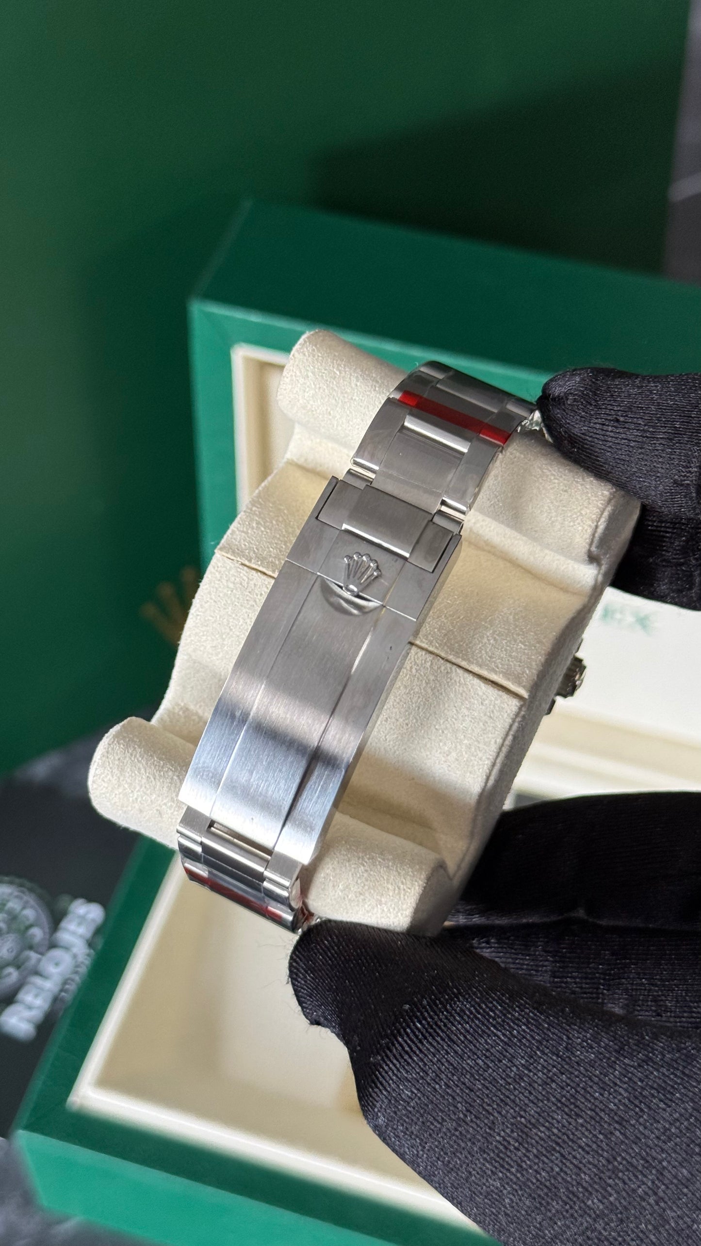 RLX SUBMARINER (ROJO/PLATA)