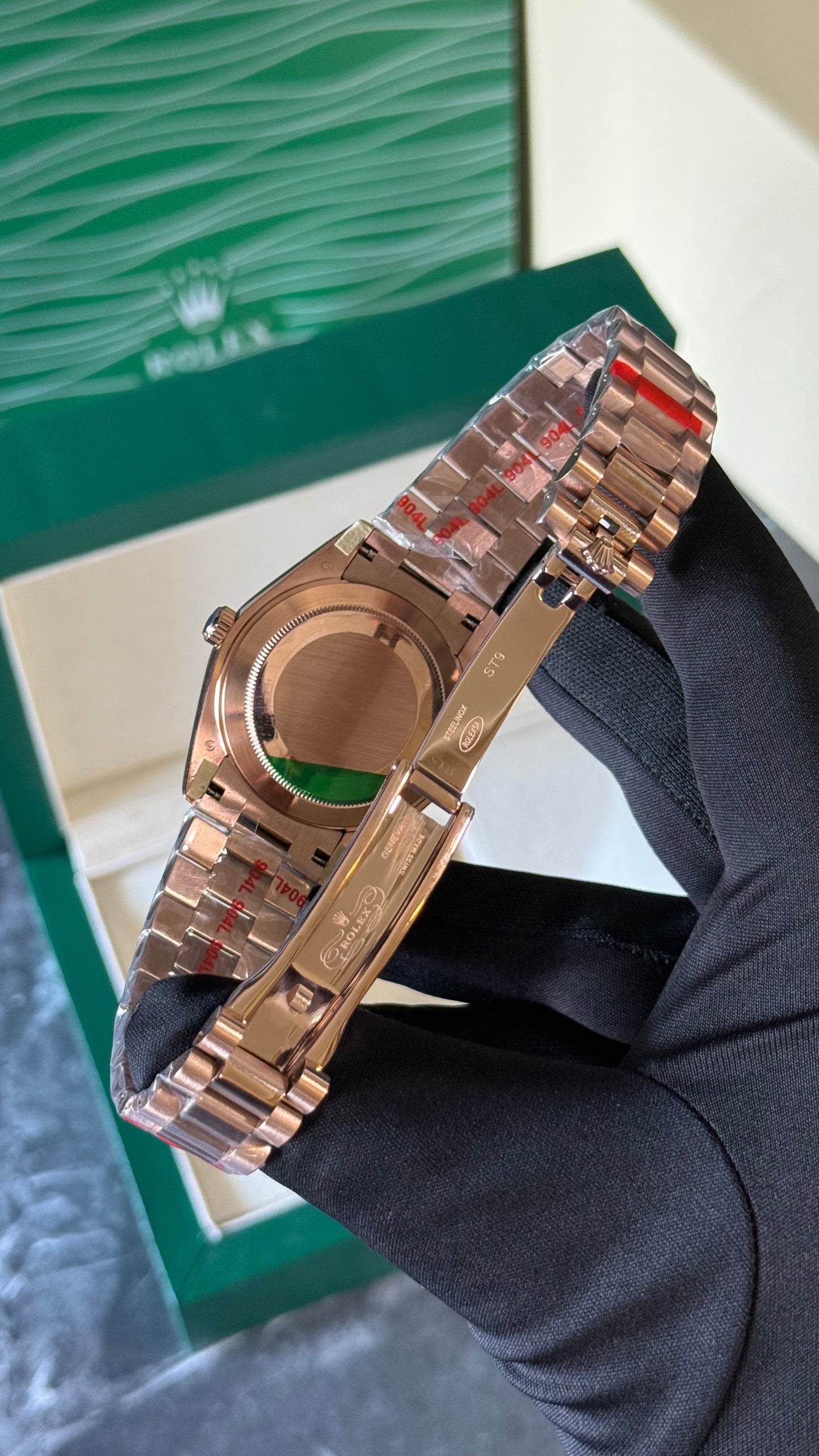 RLX DAY-DATE (ORO ROSA / CHOCOLATE) 2025