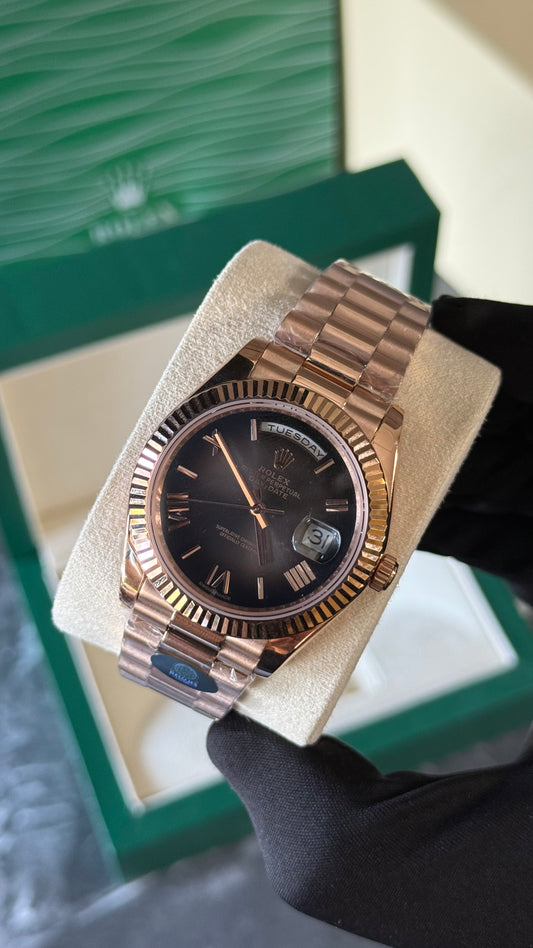 RLX DAY-DATE (ORO ROSA) CHOCOLATE PHANTON 2025