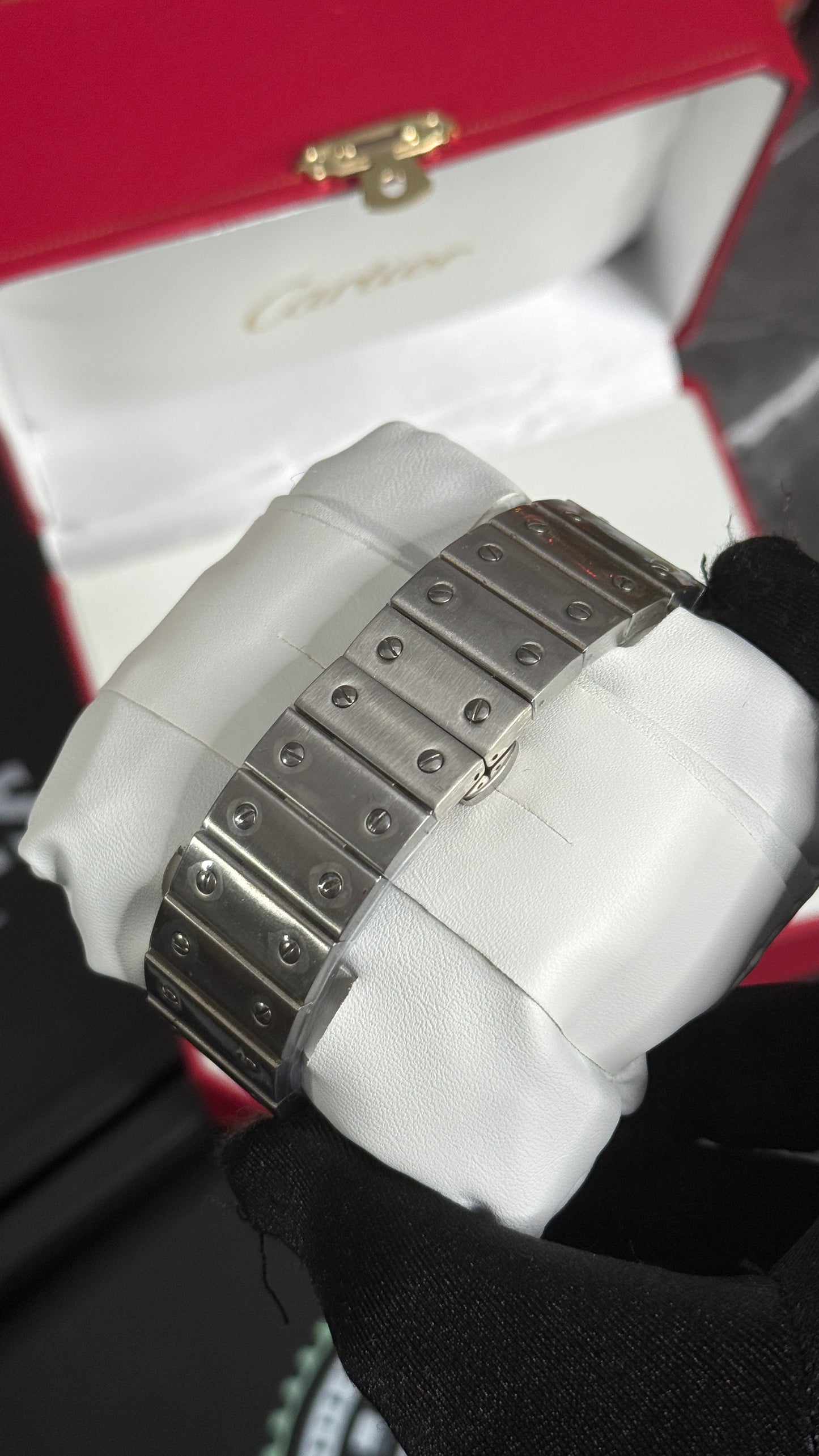 CRT SANTOS (PLATA/BLANCO) 42MM