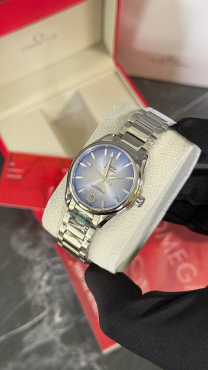 OMG SEAMASTER (PLATA/AZUL) 33mm