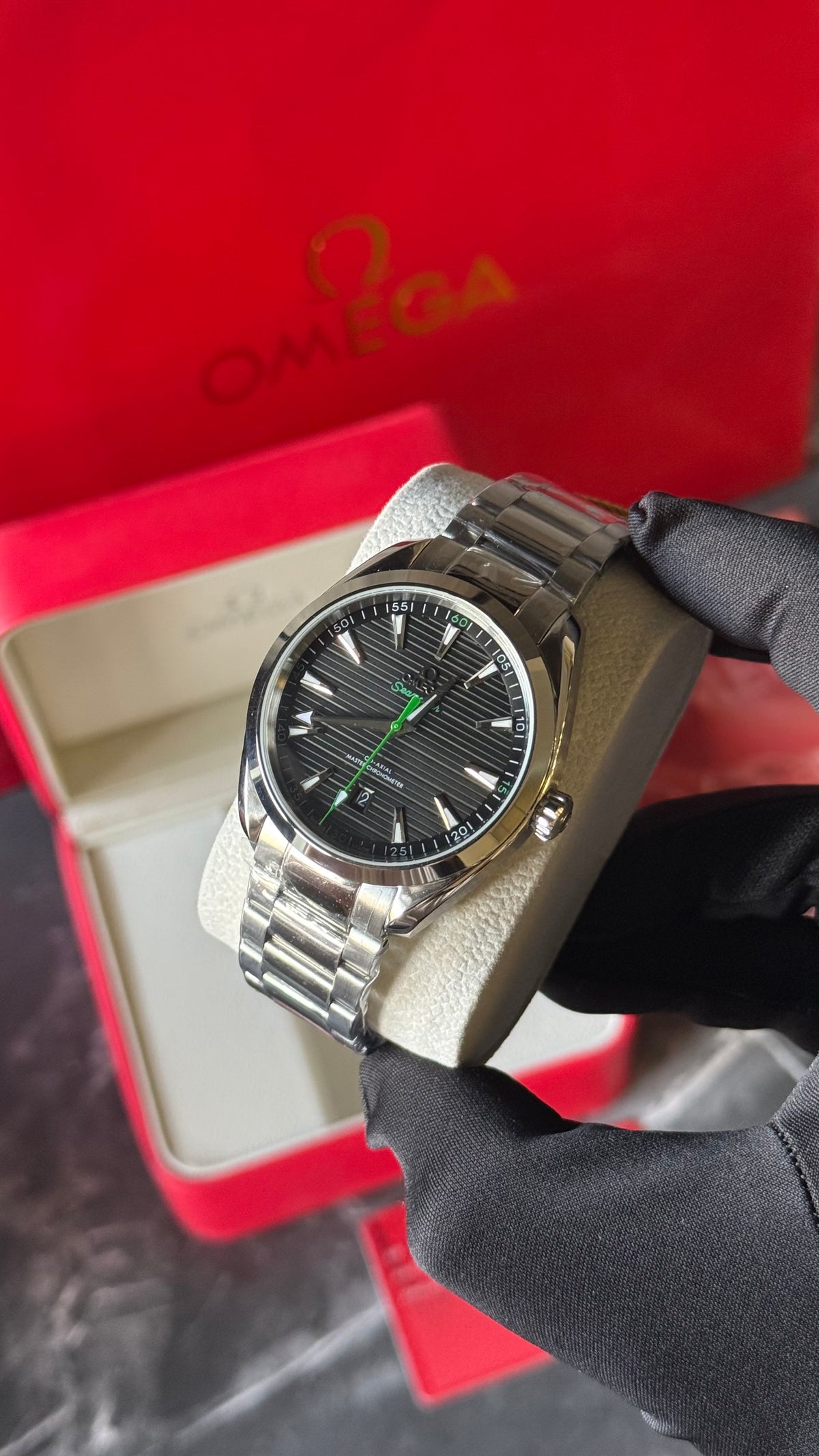 OMG SEAMST (PLATA/VERDE) V