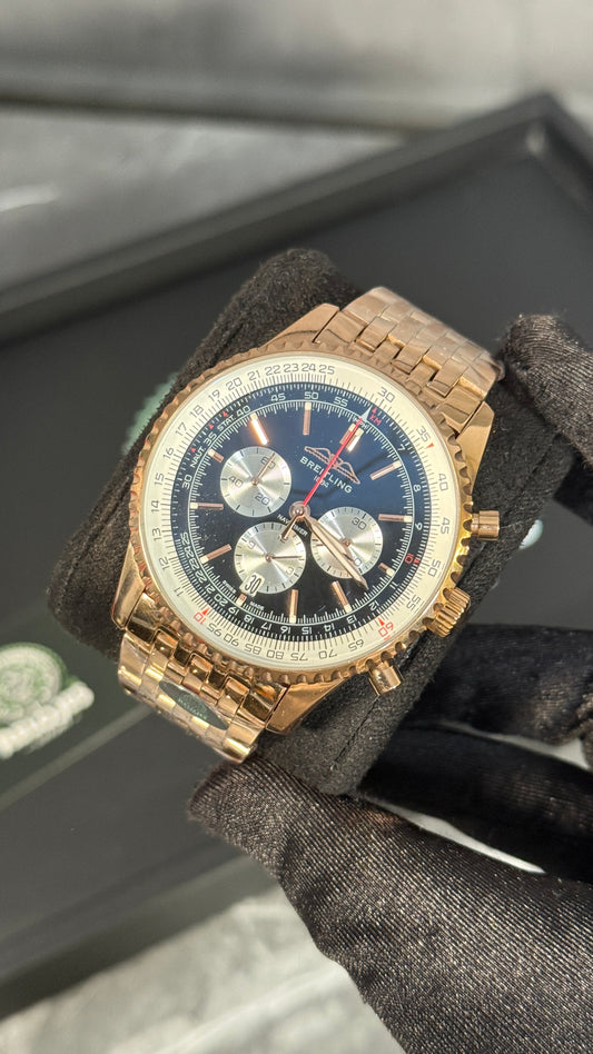 BRTLNG NAVITIMER ORO ROSA